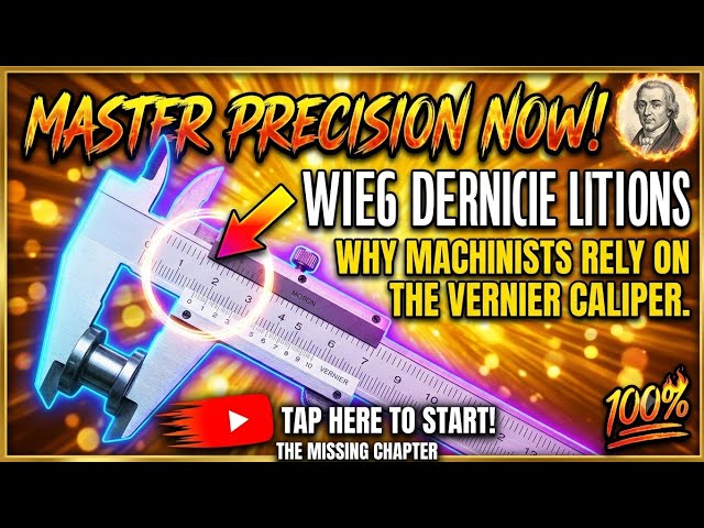 Why Machinists Depend on Vernier Calipers