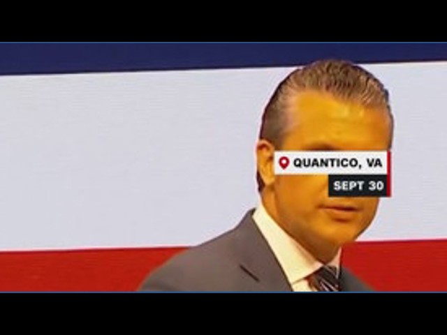 Hegseth attacks 'woke' military culture during speech to US troops