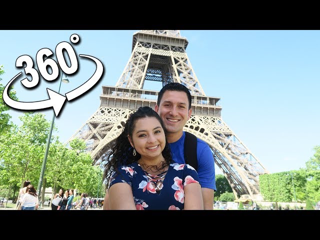 360° Picnic in Paris at the Eiffel Tower!