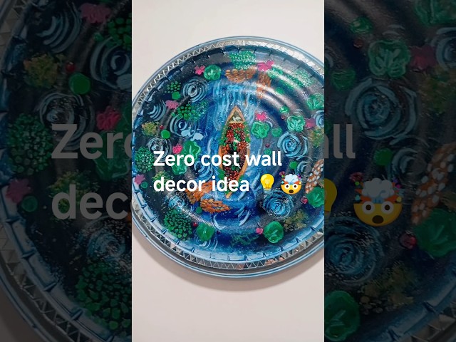 diy wall decor without any cost🤯😱#shorts #viralvideo #reels #diy