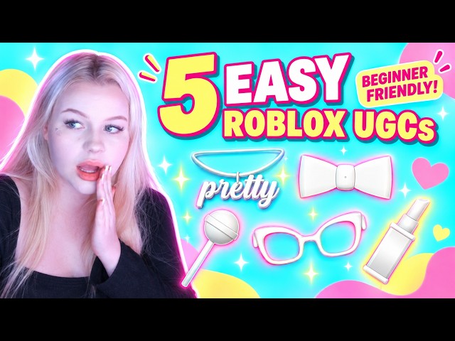 5 ROBLOX UGCS EVERYONE CAN MAKE IN BLENDER