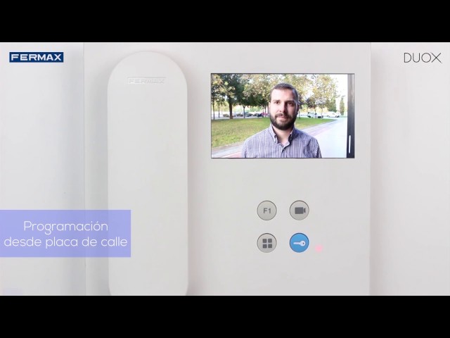 [TUTORIAL] Programación Monitor VEO DUOX de Fermax