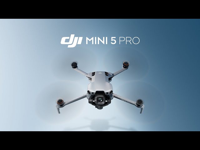 Meet DJI Mini 5 Pro - All-In-One 1-Inch Large CMOS Mini Camera Drone