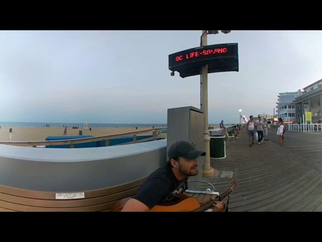 360° Acoustic Busking on Ocean City MD Boardwalk Pt 2