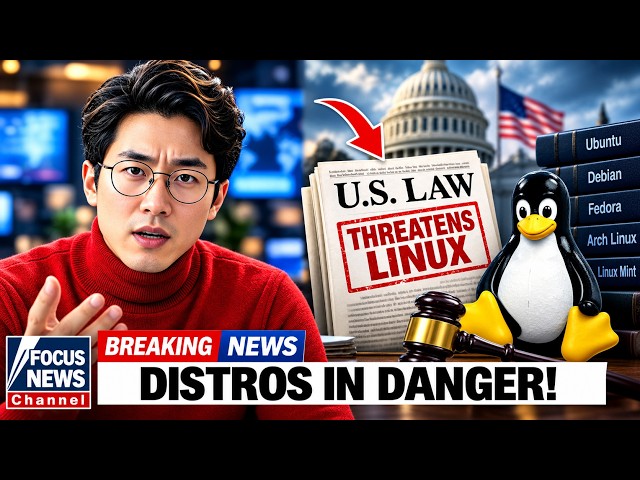 Linux USERS FURIOUS as New Law Could DESTROY 600+ Distros Across America!