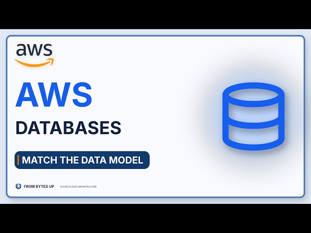 AWS Database Selection Criteria You Need to Know