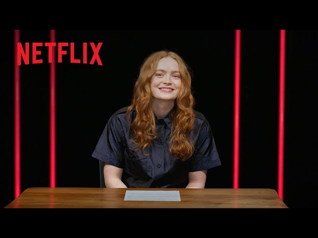 Stranger Things 5 | Sadie Sink Reads Fan Letter | Netflix