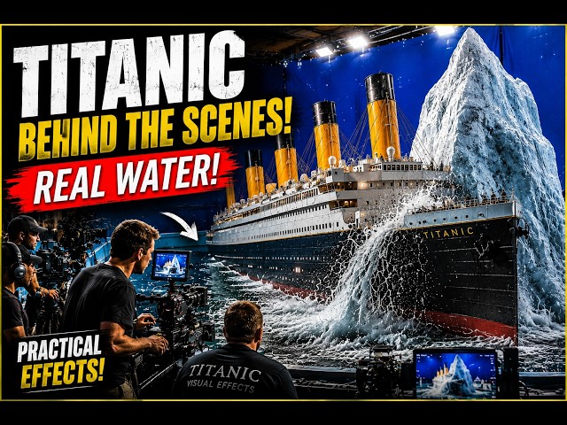 How Titanic’s Epic Sinking Scene Was Really Made 😱🚢