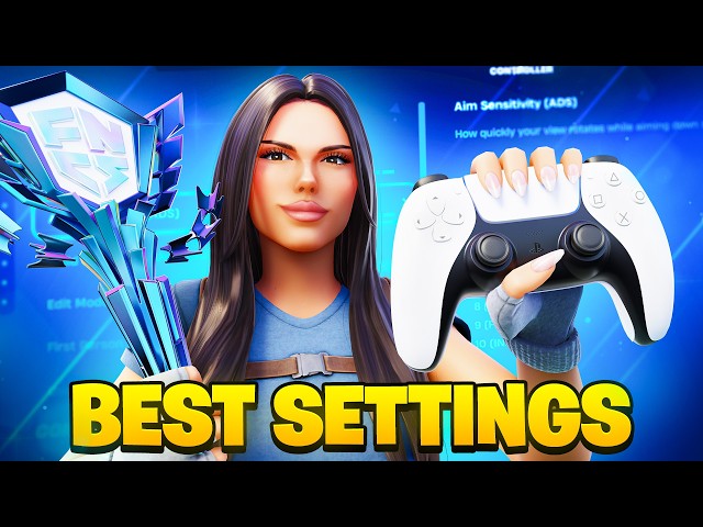 NEW BEST Controller SETTINGS + Sensitivity in Chapter 7 Season 4! (PS4/PS5/ХBOX/PC)