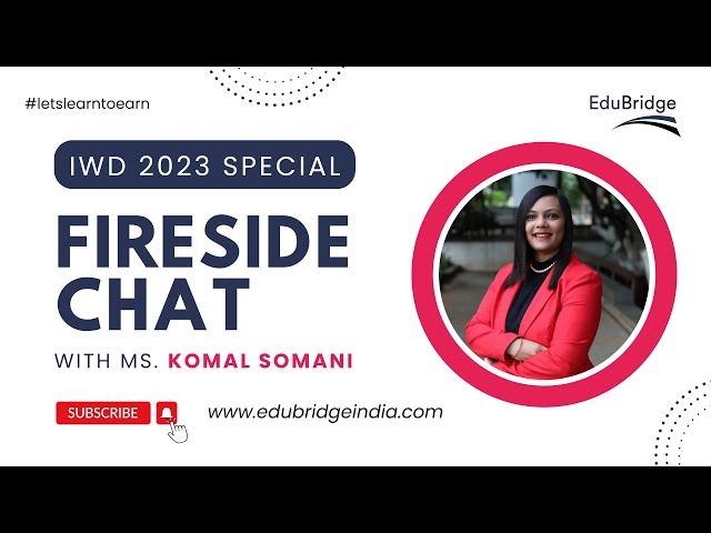 Fireside Chat with Komal Somani | CHRO ESDS Software Solution | IWD 2023 Special Episode