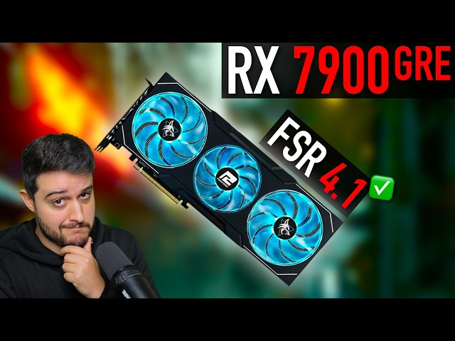 RX 7900 GRE - FSR 4.1 is a Game Changer!! (1440p Test in 5 Games)