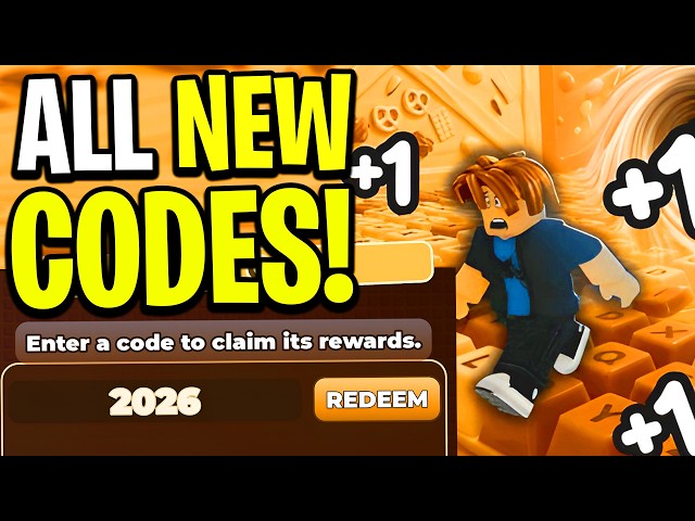 *NEW* ALL NEW CODES FOR +1 SPEED KEYBOARD ESCAPE IN 2026! ROBLOX +1 SPEED KEYBOARD ESCAPE CODES