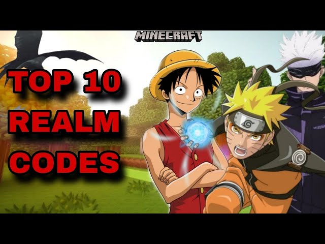 *NEW* TOP 10 BEST REALM CODES FOR MINECRAFT BEDROCK EDITION!