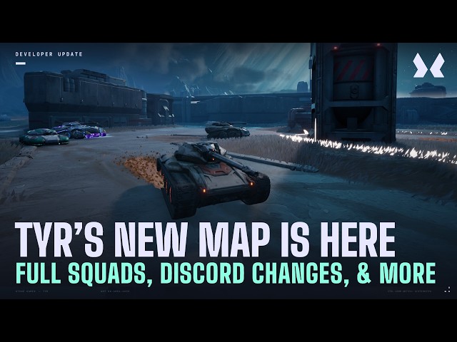 Tyr gets first city map and full Squad support