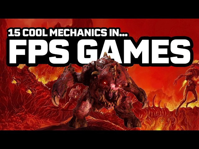 15 Cool Game Mechanics in First Person Shooters