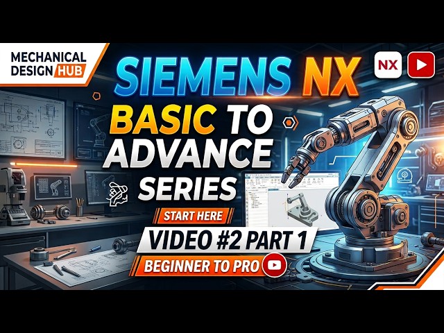 Siemens NX Tutorial for Beginners | Sketching in Detail,Dimensions & Pattern Sketch | Lecture 2-1