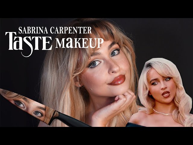 Sabrina Carpenter Makeup Tutorial | Taste MV
