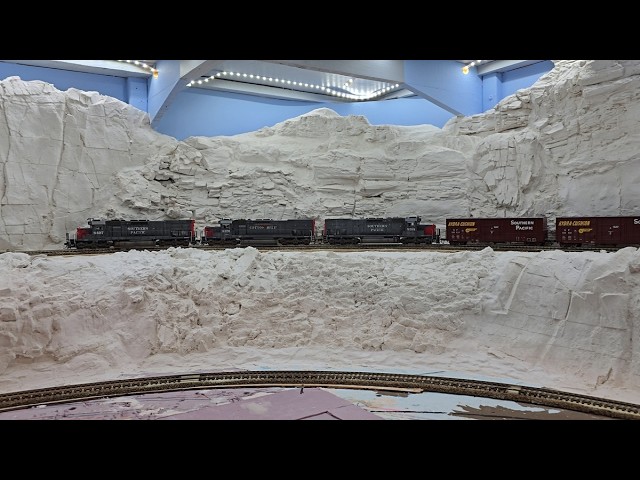 Layout Update. Casting Rock Formations for Section 2.