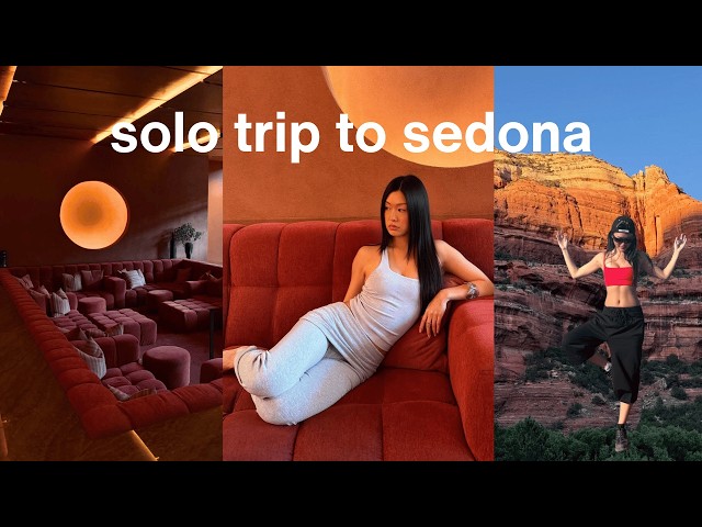 i took a solo trip to a wellness retreat in sedona