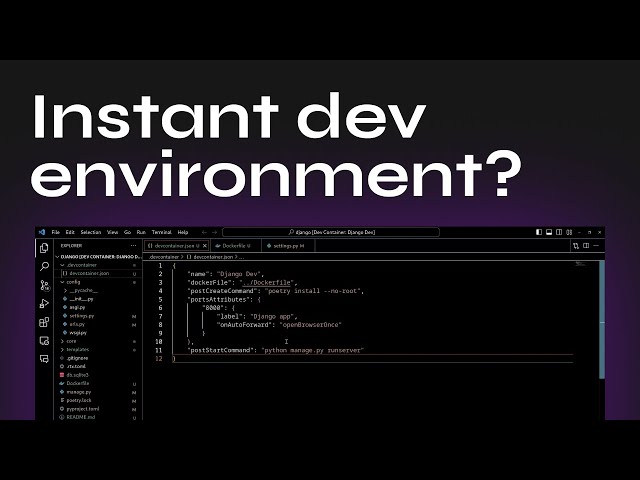 Dev Containers for shareable dev environments