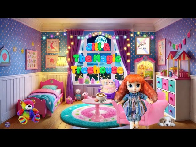 Jill & The Magic Treehouse, Inspired Ai. #kids #kidsvideo #animation #jakshouse