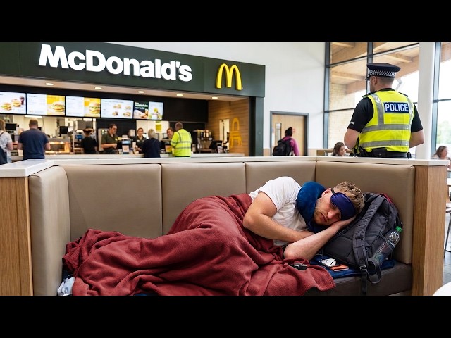Living in a Motorway Services, Until I Get Kicked Out