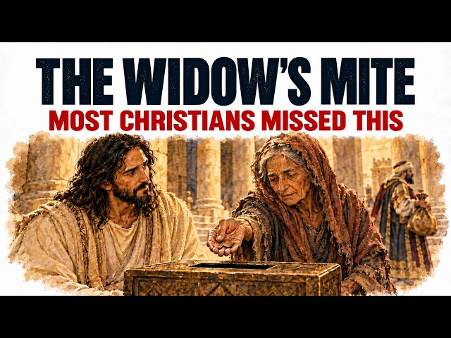 The Widow's Mite Explained: It Was NEVER About Giving Your BEST