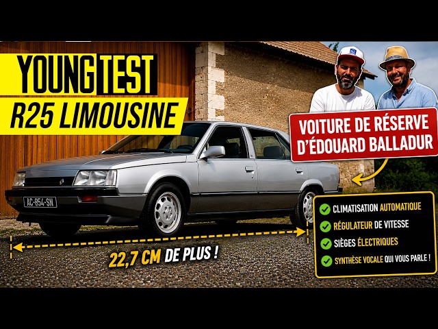 🇫🇷 Balladur's Secret Renault! | R25 Limousine