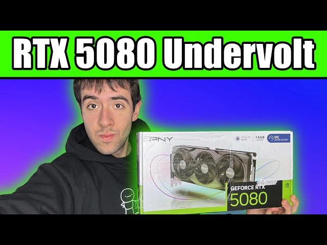 Undervolt your RTX 5080 for more FPS and Lower Temperatures! - Tutorial