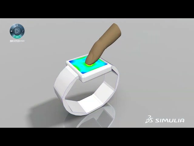 CST Studio Suite Electromagnetic & Structural Simulation Smartwatch Demo