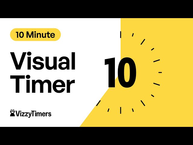 The 10 Minute Visual Timer for Kids That Parents and Teachers Love. By Vizzy Timers