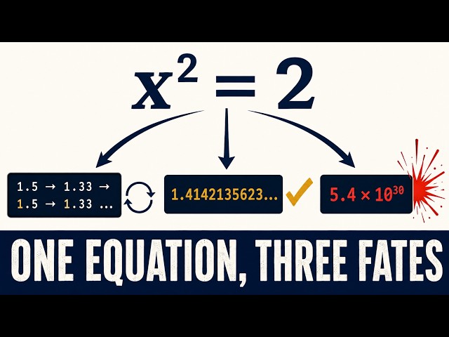 Learn Python #29: One Equation, Three Fates | Fixed Points and the Order of Convergence
