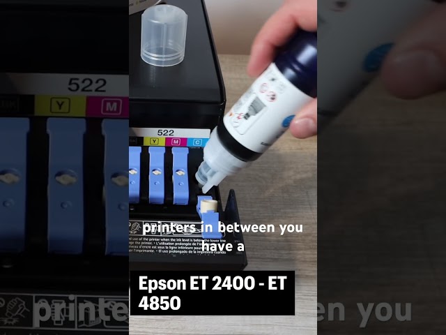 How To Refill Ink On Any Epson ET Printer