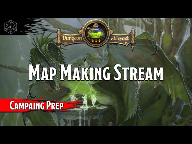 D&D Map Making, Just for Funzies