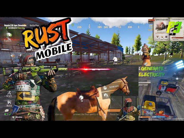How to Buy A HORSE 🐎 in Rust Mobile | RUST MOBILE GAMEPLAY 