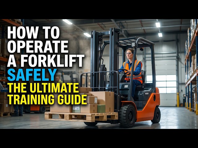 How to Operate a Forklift Safely: The Ultimate Training Guide