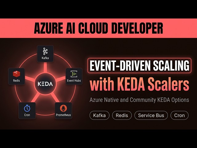 Event-Driven Scaling With KEDA in Azure Container Apps | Azure AI Cloud Developer Ultimate Course