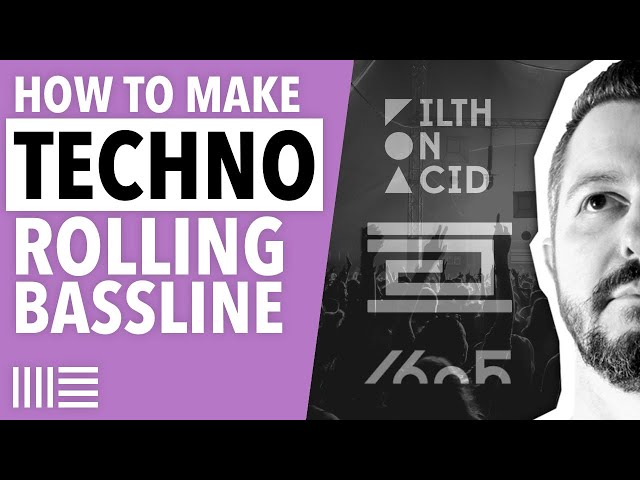🔴 HOW TO MAKE TECHNO ROLLING BASSLINE | ABLETON LIVE