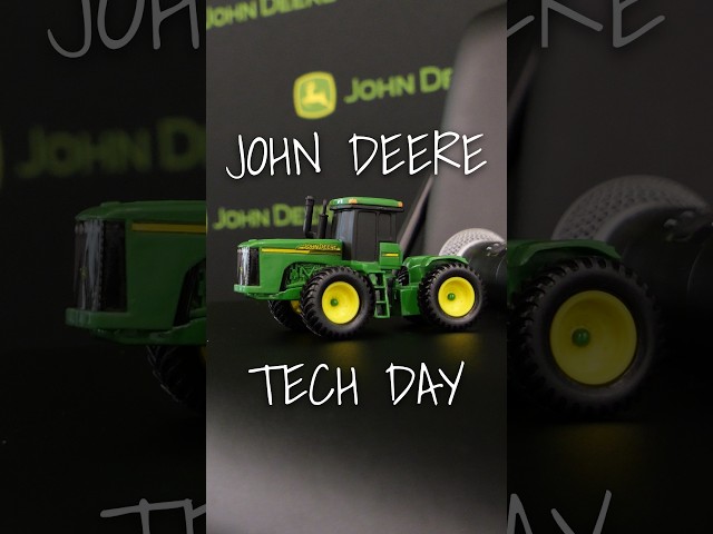 I rode John Deere equipment (again) during Tech Day! #johndeere @John Deere