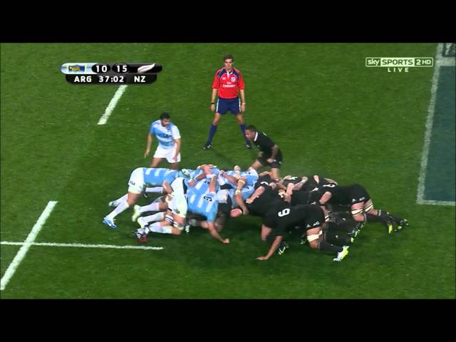 Pumas scrum dominates New Zealand