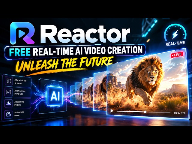 Reactor: Free Real‑Time AI Video Creation—Unleash the Future
