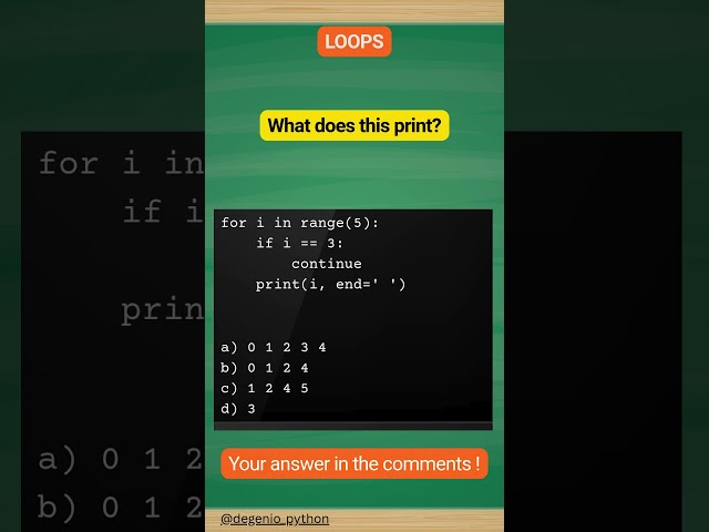 python quiz on loops 32