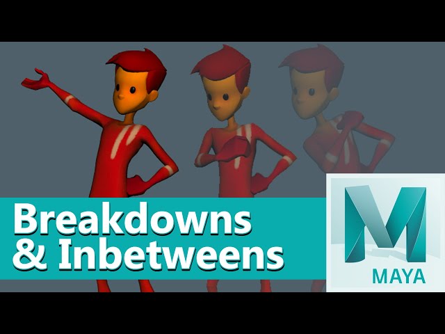 Breakdowns & Inbetweens - 3D Animation Tutorial (Maya 2019) #3d #animation #tutorial