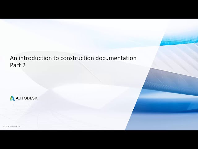 Structural Analysis  Using Revit. Lesson 1:- Introduction to Construction Documentation, Part- 2