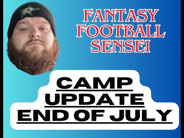 Fantasy Football End of July Update | Bucky Irving BREAKING NEWS