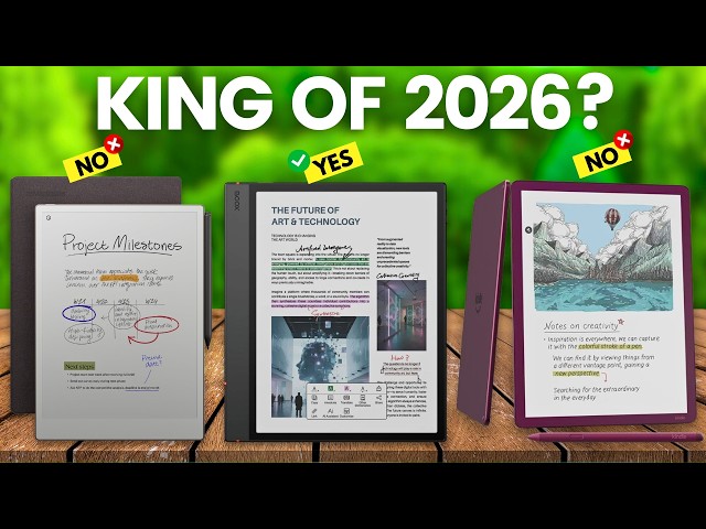6 Best Smart Notebooks 2026