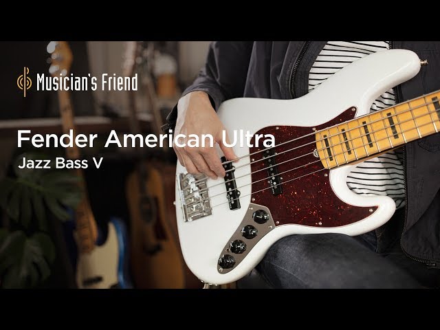 Fender American Ultra Jazz Bass V – All Playing, No Talking