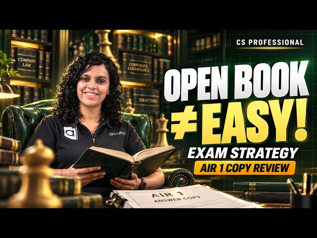CS Professional Open Book Exam: Complete Preparation Guide | CS Neha