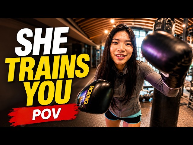 She Trains You, Face-to-Face VR Fitness [8K VR180]