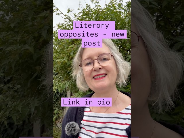 Juxtaposition, oxymoron, antithesis and paradox - new Substack post. #englishtutor #gcseenglish